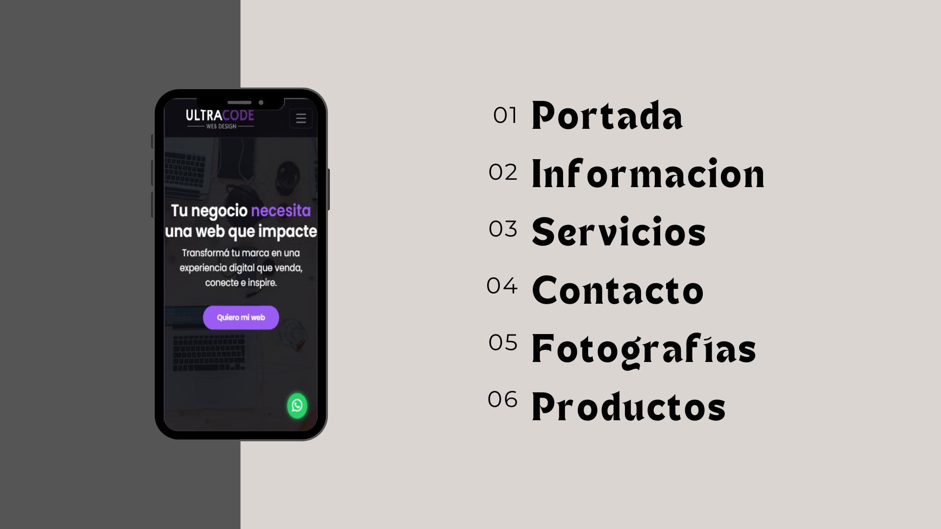 Tienda online profesional - Ultra Code